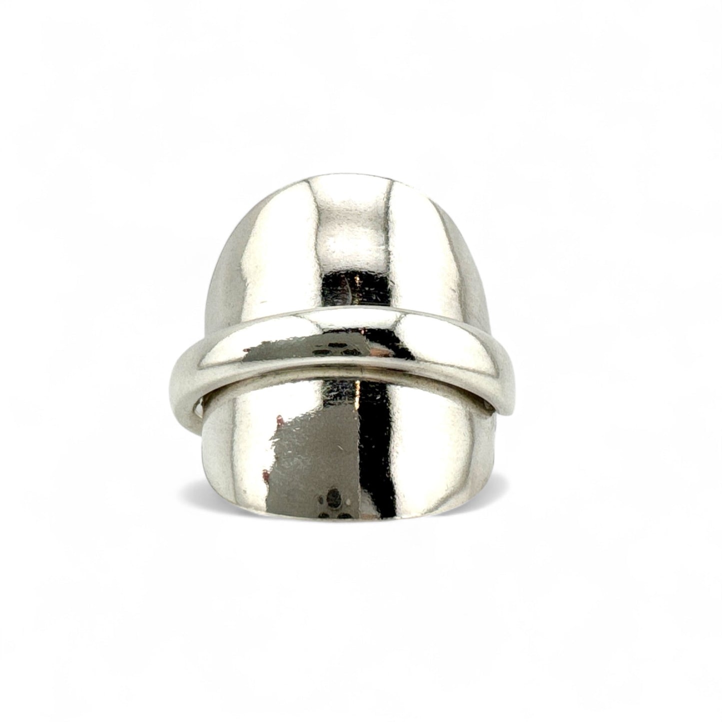 Sterling Silver Minimalist Spoon Ring