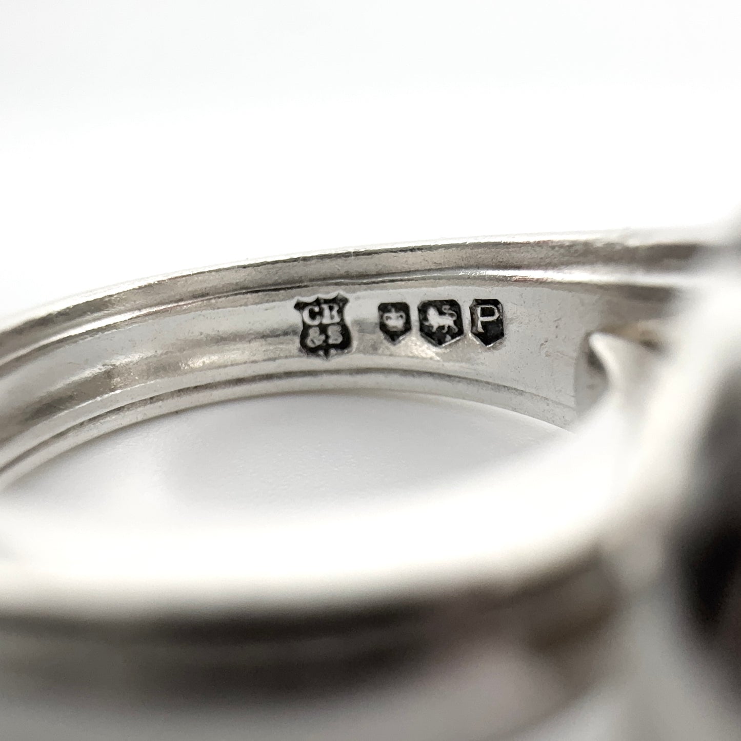 Vintage 1957 Sheffield Silver Spoon Ring – Heavy Sterling Silver, Hallmarked & Certified