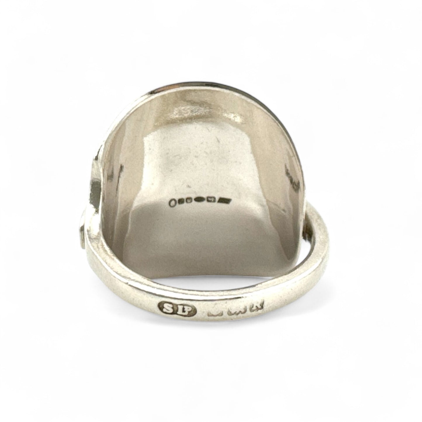 Sterling Silver Minimalist Spoon Ring